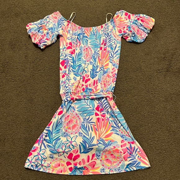 Lilly Pulitzer Samia Off The Shoulder Romper - Picture 7 of 7